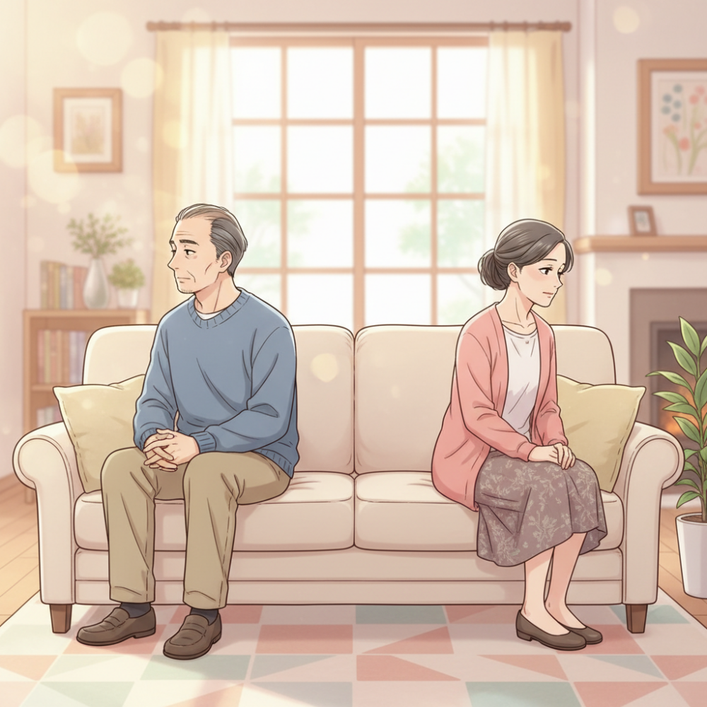 会話がない夫婦はなぜ危険？老後に迫る熟年離婚の現実について