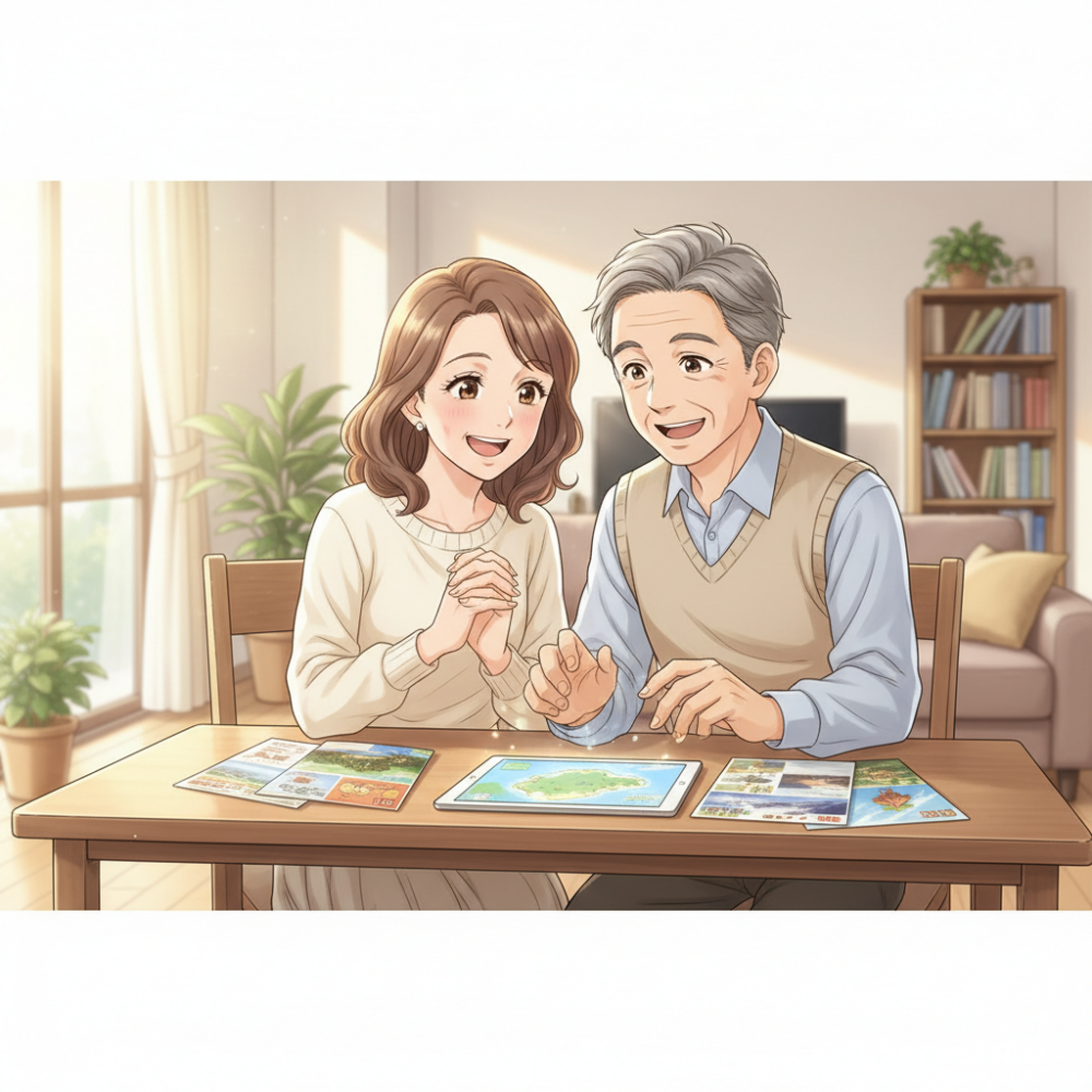 会話のきっかけに！夫婦で取り組む豊かな老後のための生活設計をしませんか