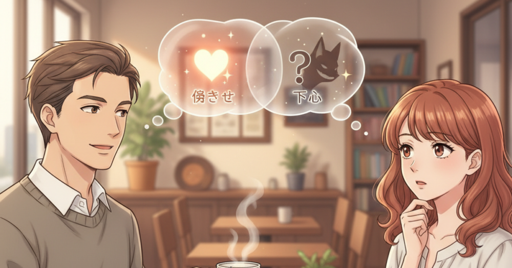 既婚男性の脈ありサイン職場編で迷うのは「優しさ」と「下心」の境界線が曖昧だからだ