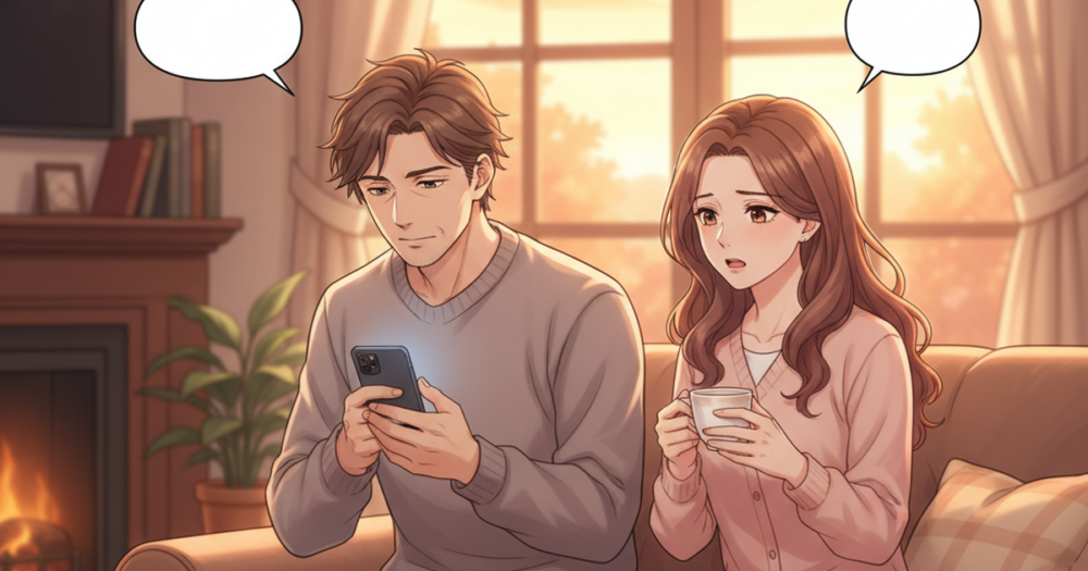 既婚男性が別れを決意する予兆はスマートフォンの扱いや会話に現れてくる