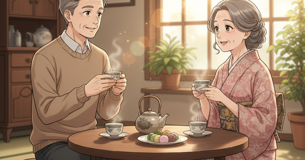 60代既婚男性の恋愛心理が「茶飲み友達願望」に変わっていく本当のメカニズム