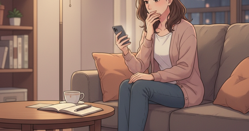 30代既婚女性の恋愛心理には、誰にも話せない「本音」が隠れている