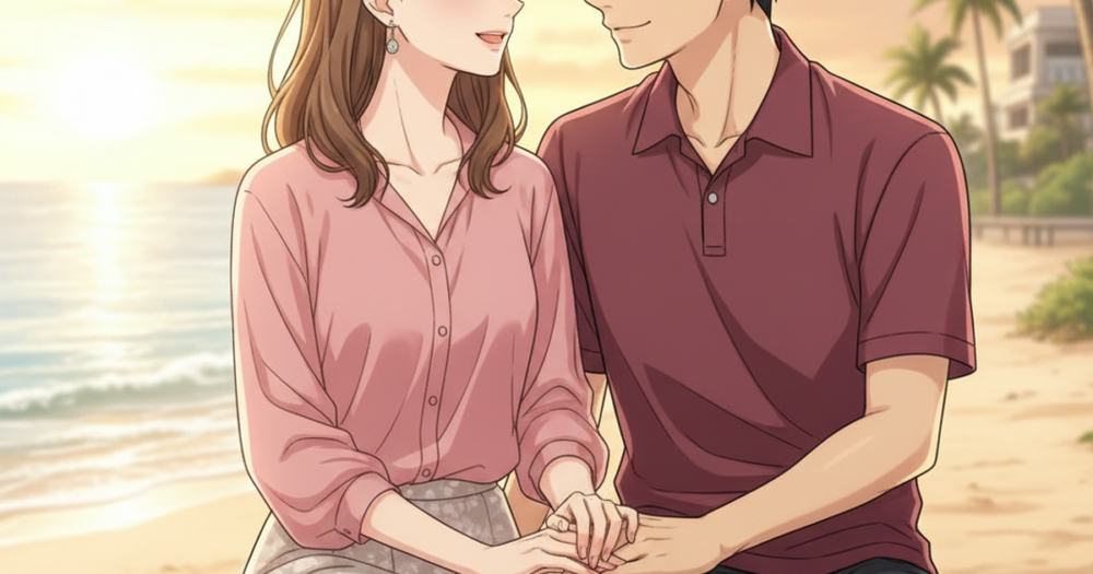 年下既婚男性と年上独身女性の恋愛相性の解説イメージ