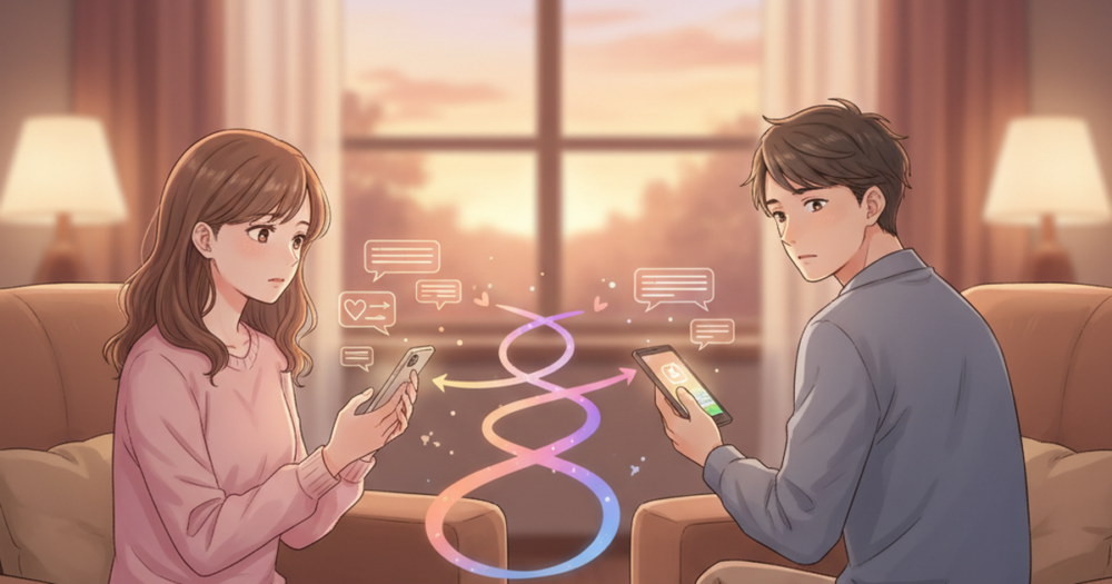 既婚者同士のLINE頻度を誤ると、思わぬ方向に関係が動いていく