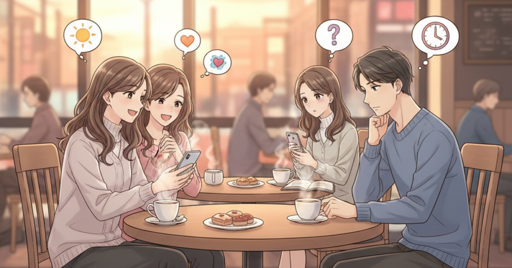 既婚者同士のLINE頻度、「丁度いい」の基準が人によって全然違う理由がある