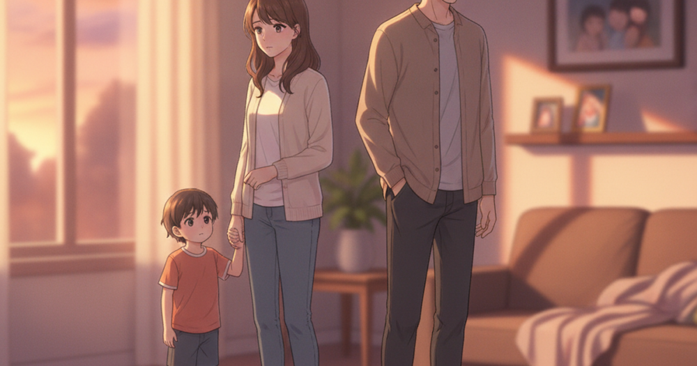 セカンドパートナー契約のルールがないまま関係を続けると、やがて家庭を巻き込む事態になっていく