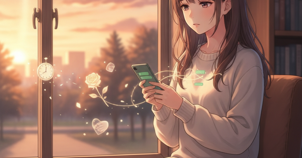 既婚者とのLINEを終わらせるタイミングを先延ばしにしているあいだに失っているもの